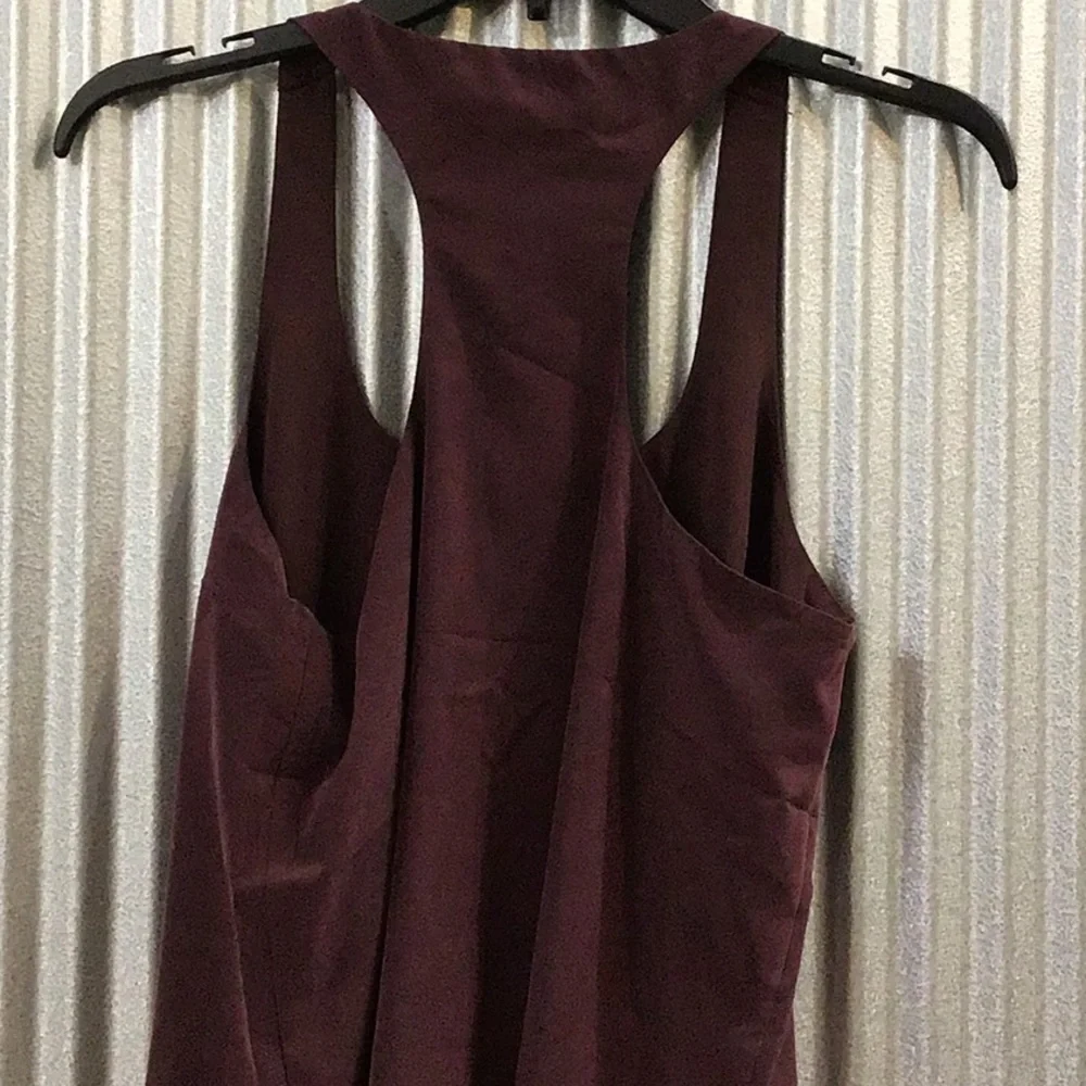 🆕️🍷Express 🍷Silk Racerback Tank - Picture 3 of 3